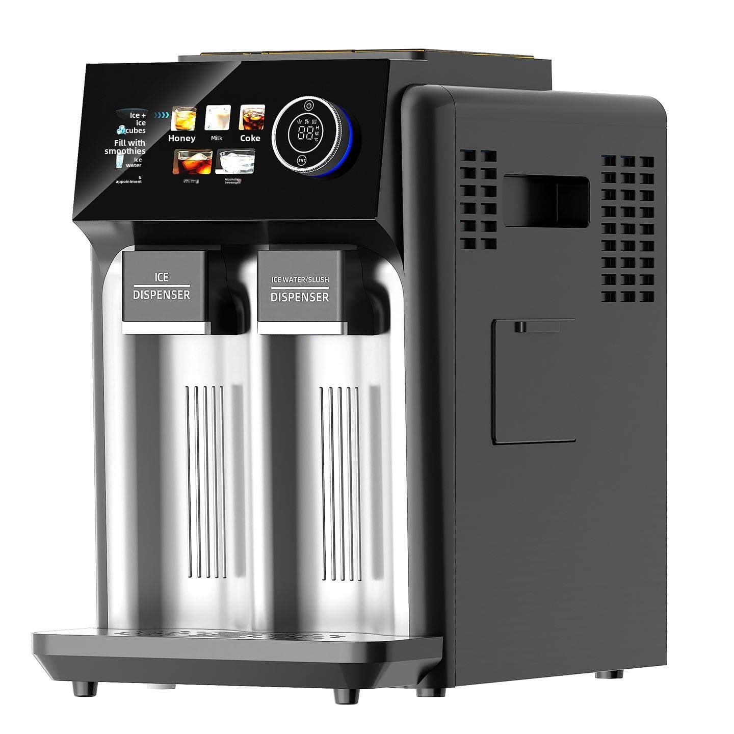 3-in-1 Ice, Water & Slush Maker with Rotary Knob Control