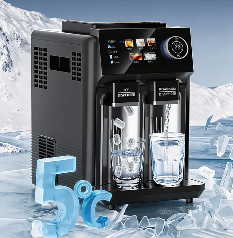3-in-1 Ice, Water & Slush Maker with Rotary Knob Control — image 1