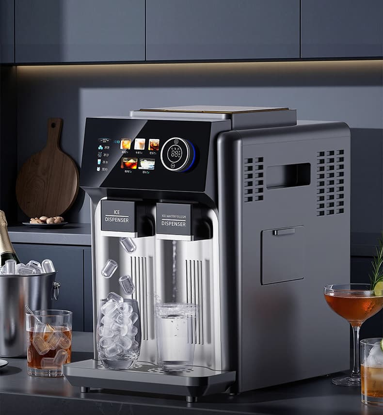 3-in-1 Ice, Water & Slush Maker with Rotary Knob Control — image 3