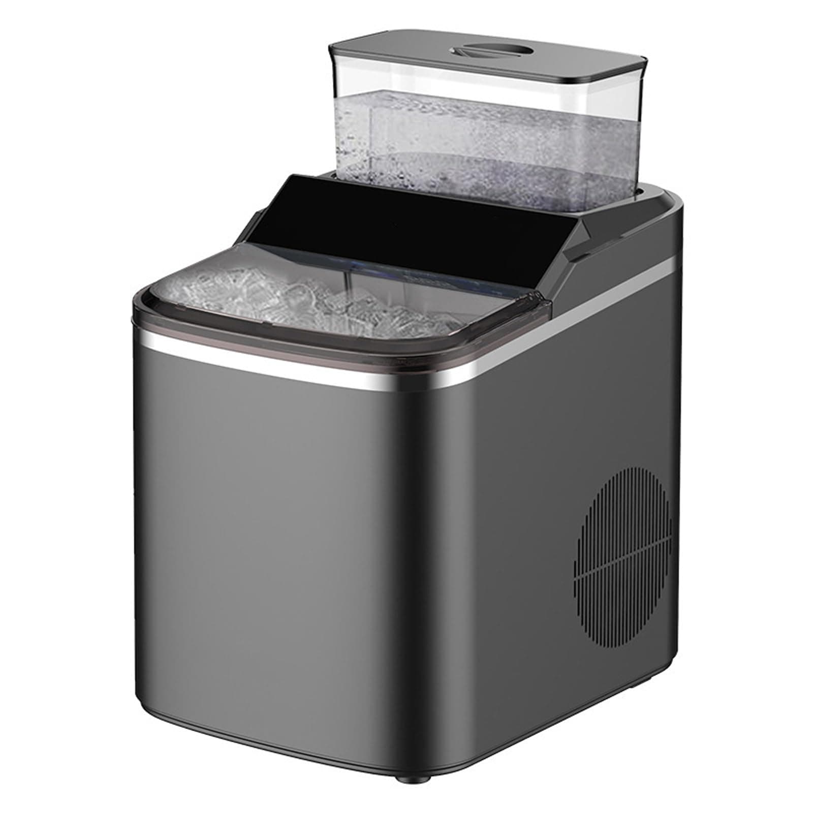 Бытовая мини-льдогенераторная машина Smart Compact Automatic Electric Ice Cube Maker для использования дома, в офисе и на рабочем столе