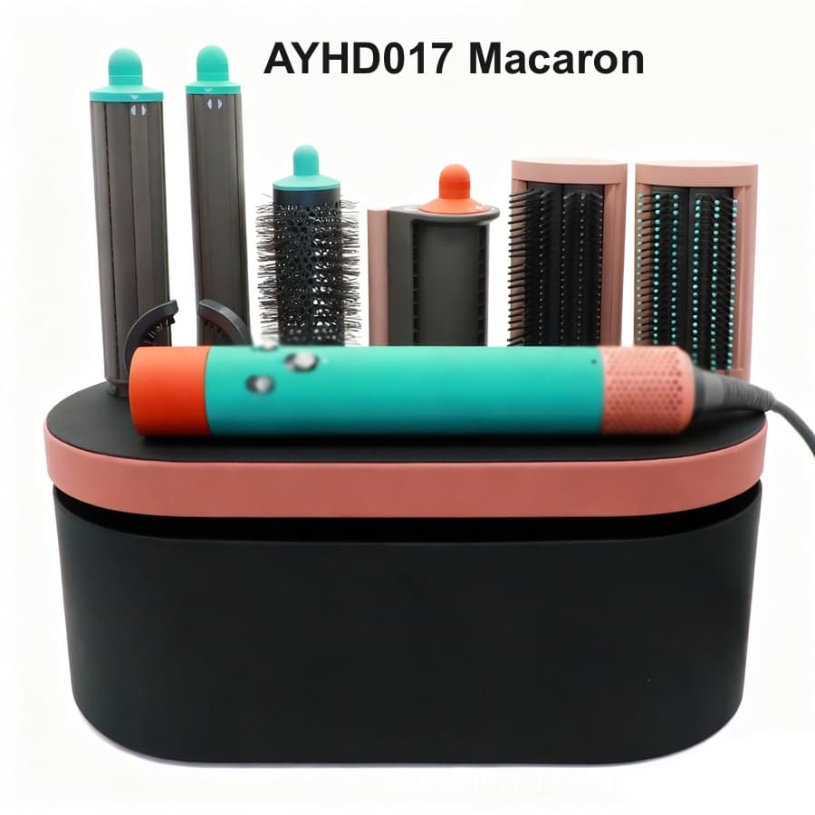 Professional High-Speed 7-in-1 Ionic Air Styler Set, 1600W Hair Dryer for Salon & Home Use — image 2