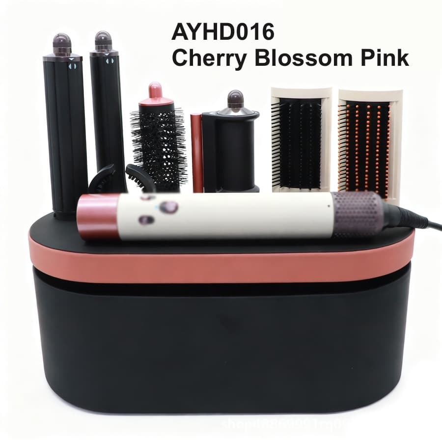 Professional High-Speed 7-in-1 Ionic Air Styler Set, 1600W Hair Dryer for Salon & Home Use — image 3